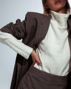 ARIE RULLEKRAVE-SWEATER - ULD<Randers Best