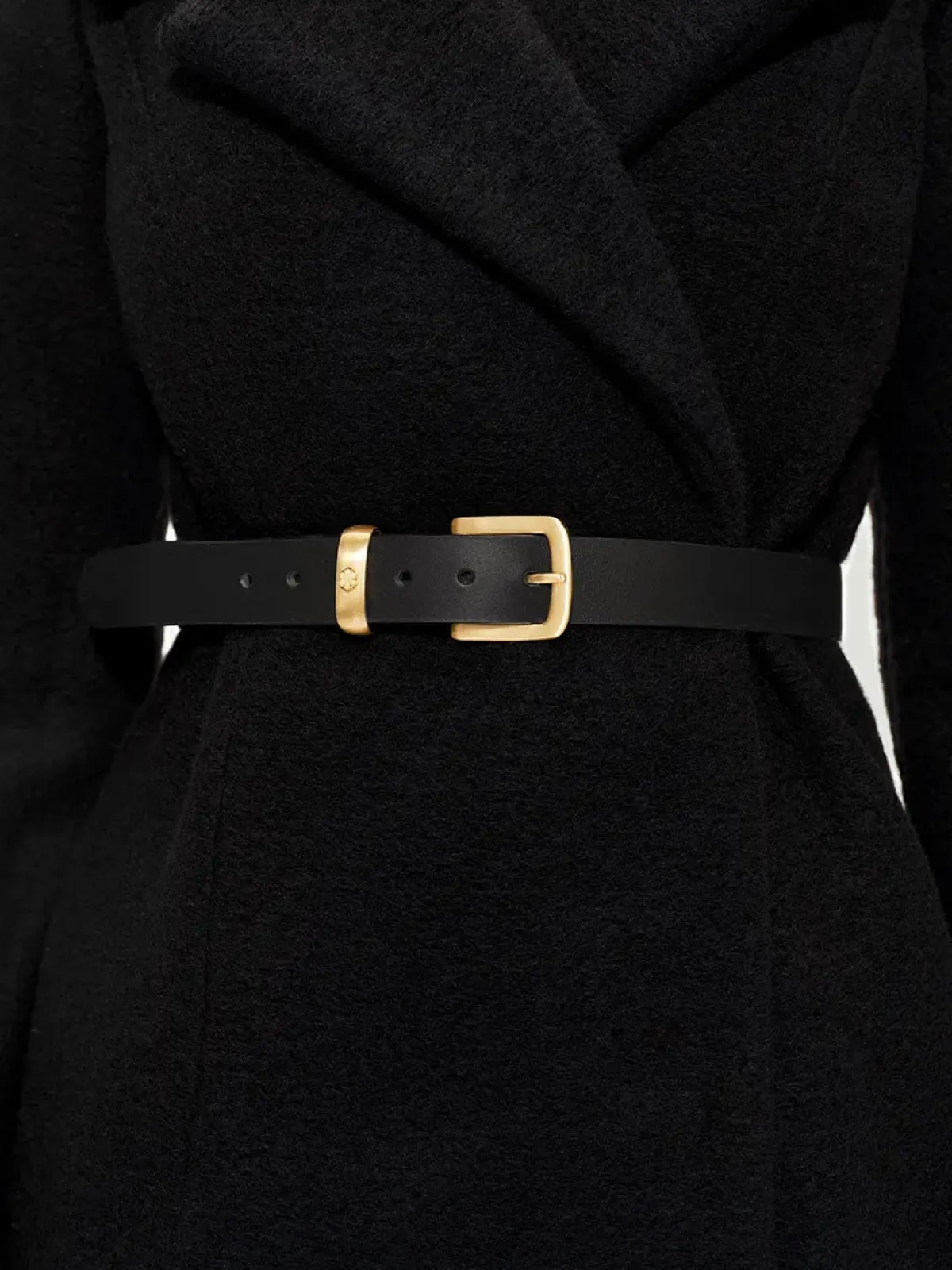 BUCKINGHAM LOOP BÆLTE GULD<Randers New