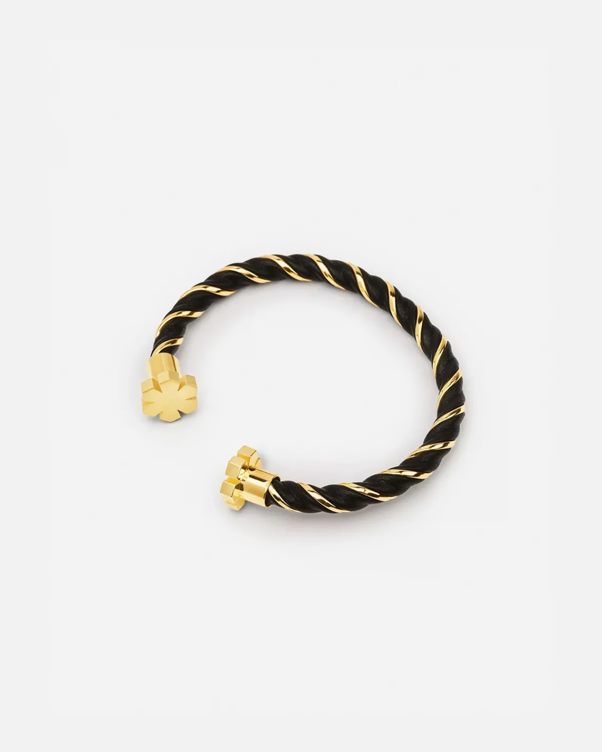 LEATHER TWIST ARMBÅND<Randers Sale