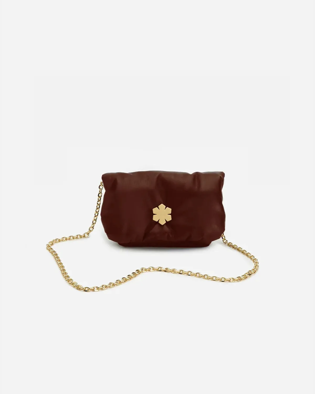LOUISA CLUTCH - UPCYCLED SKIND<Randers Best