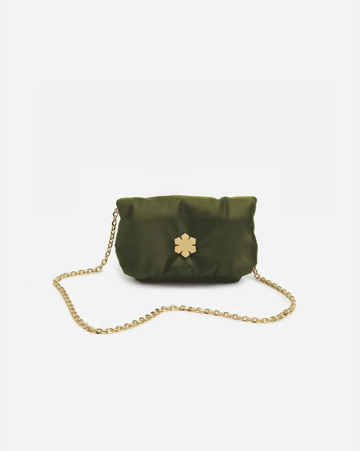 LOUISA CLUTCH - UPCYCLED SKIND<Randers Best