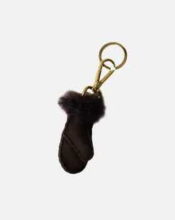 MINI MITTEN HEART NØGLERING<Randers New