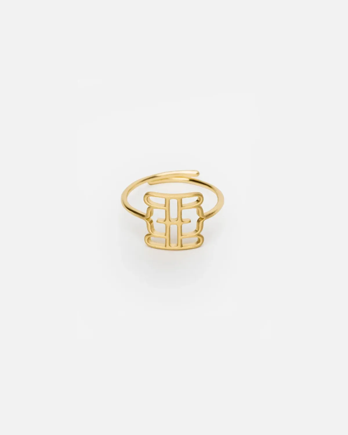 RH MONOGRAM RING<Randers Hot
