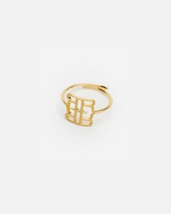 RH MONOGRAM RING<Randers Hot