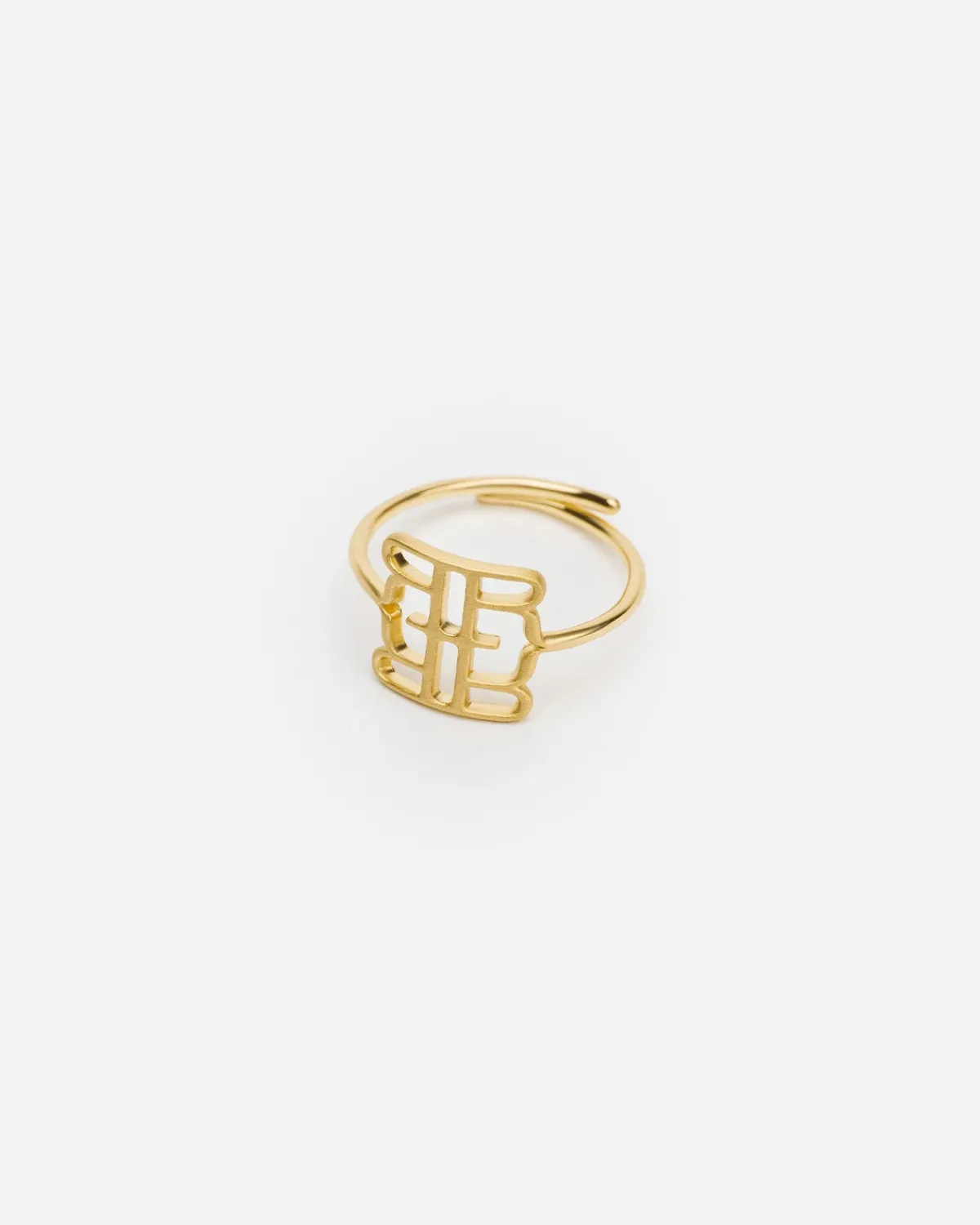 RH MONOGRAM RING<Randers Hot