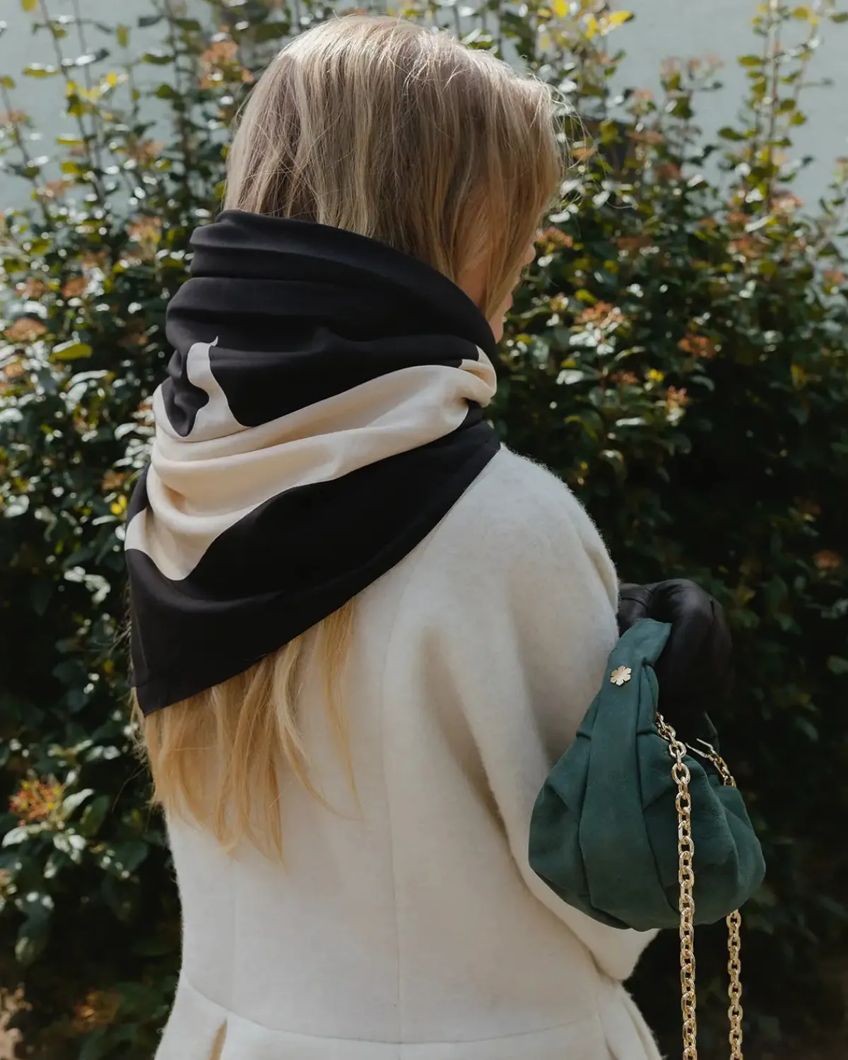 SWAN TASKE LILLE - FOREST GREEN<Randers Clearance